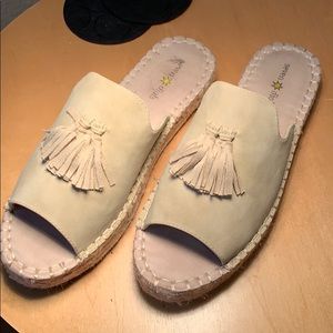 Espadrille Slip Ons sz 9 1/2